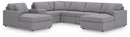 Modmax - Sectional - Granite