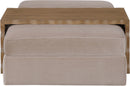 Woodra - Velvet Coffee Table/Ottoman