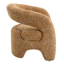 Pelia - Accent Chair - Orange Tweed