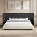 Clayten - Queen Bed - Beige / Espresso
