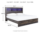 Drystan - Panel Bookcase Bed