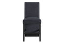 D12BT - 5 Piece Dining Room Set (Bar Table And 4 Bar Stools) - Black / White