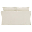 Shane - Loveseat With 2 Pillows - Beige Linen