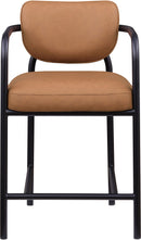 Serava - Vegan Leather Upholstered Bar Stool
