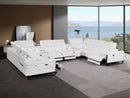1246 - 10-Piece U-Shaped Modular Power Reclining Sectional With 4 Power Recliners And Power Headrests