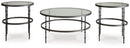 Kellyco - Occasional Table Set (Set of 3) - Gunmetal
