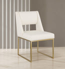Jayce - Dining Chair (Set of 2), Gold Base