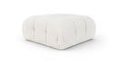 Orin - Velvet Performance Fabric Upholstered Modular Ottoman