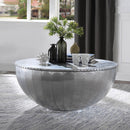 Brancaster - 17" Coffee Table - Aluminum