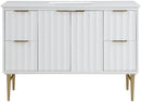 Modernist - Bathroom Vanity With Gold Legs