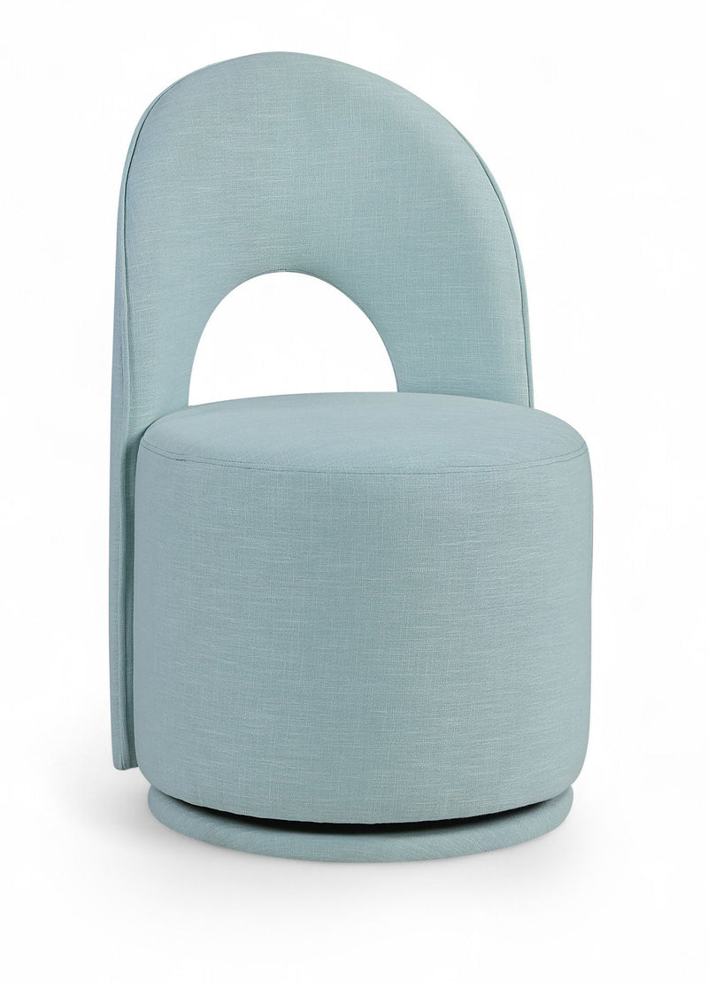 Cirelle - Linen Textured Performance Fabric Dining Chair (Set of 2)