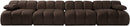 Orin - Velvet 4 Piece Modular Sofa