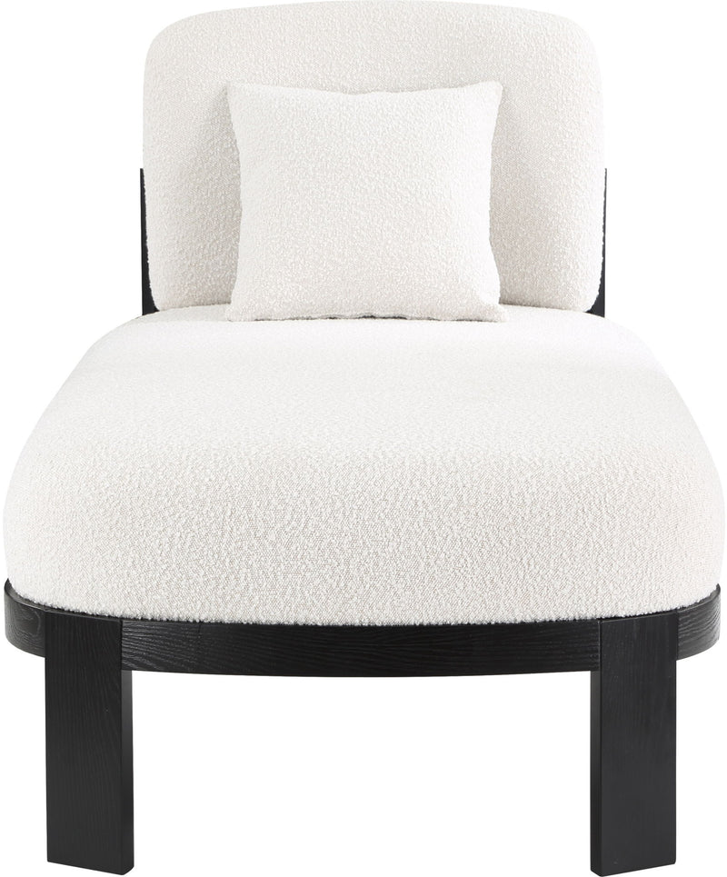 Maybourne - Chaise / Bench With Black Frame