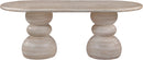 Navo - Indoor/Outdoor Dining Table - Travertine