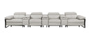 1246 - Modular Power Triple Reclining Triple Console Sofa With Power Reclining Headrests