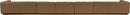 Modari - Sectional - Brown