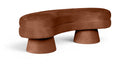 Zenna - Velvet Bench - Cognac