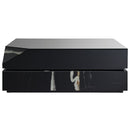 Drisana - Coffee Table - Black Mirrored