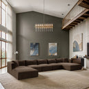 Shaggy - 6 Piece Modular Sectional With Chaise And Ottoman