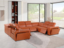 1224 - 8-Piece U-Shaped Sectional Sofa In With 4 Power Recliners & Power Headrests