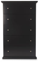 Maribel - Five Drawer Chest - Black