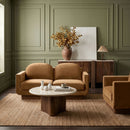 Diviento - Velvet Performance Fabric Upholstered Loveseat