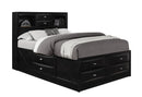 Linda - 5 Piece Queen Bedroom Set - Black
