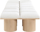 Pavilion - 14 Piece Modular Bench With Natural Base