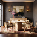 Sylvan - Vegan Leather Dining Chair (Set of 2) - Natural Frame