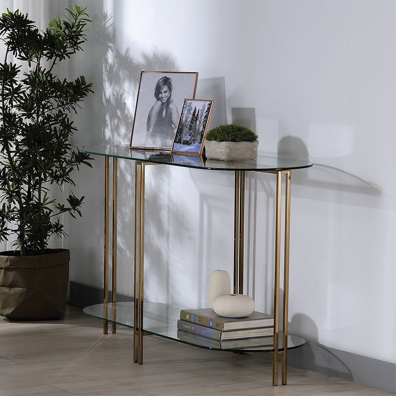 Veises - Sofa Table - Champagne
