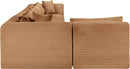 Shaggy - Fabric 7 Piece Modular Sectional