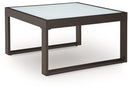 Beachloft - Square Cocktail Table - Black / Gray