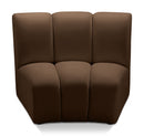 Infinity - Fabric Modular Chair - Brown