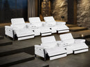 1246 - Modular Power Reclining Dual Console Sofa And Console Loveseat Set With Power Headrests