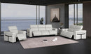 1126 - 6-Piece Modular Power Reclining Sofa, Loveseat & Chair Set In With 6 Power Recliners & Power Headrests