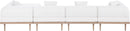 Laguna - 5 Piece 106.5" Upholstered Outdoor Patio Modular Sectional