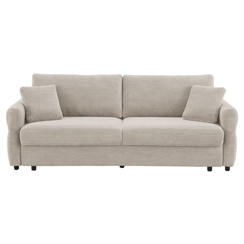 Haran - Sofa With Sleeper - Beige Fabric