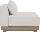 Solace - Olefin Performance Fabric Outdoor Patio Modular Armless Chair