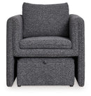 Vreni - Accent Chair - Charcoal / Black
