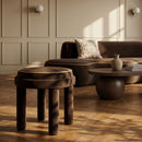 Velin - Velvet Ottoman / Stool