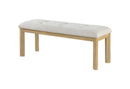 D1248 - 6 Piece Dining Room Set (D1248 Dining Table, 4 D1248 Dining Chairs And Bench) - Natural
