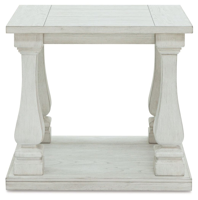 Arlendyne - Rectangular End Table - Antique White
