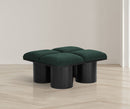 Pavilion - 4 Piece Modular Bench With Black Base