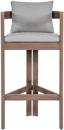 Newport - Water Resistant Fabric Upholstered Outdoor Patio Bar Stool