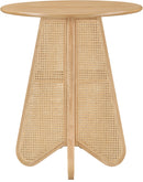 Butterfly - Solid Wood And Natural Cane Table With Natural Top