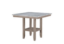 D4010 - 5 Piece Dining Room Set (D4010 Bar Table With 4 D1622 Bar Stools) - Natural / White