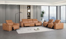 9762 - 7-Piece Modular Power Reclining Sofa, Loveseat And Chair Set With 5 Power Recliners In