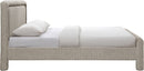 Baylor - Fabric With Interwoven Chenille Upholstered Bed