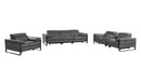 1246 - Modular Power Triple Reclining Sofa, Console Loveseat, And Chair Set With Power Headrests