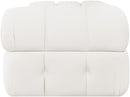 Orin - Velvet Performance Fabric Upholstered 2 Piece Modular Sofa (2 Corner Chairs)